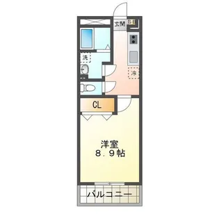 ベルフォーレ【2階】の間取り