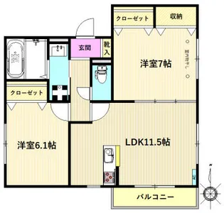 BE-E-Life【3階】の間取り