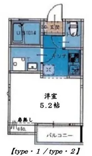 アイアンドーム興野【2階】の間取り