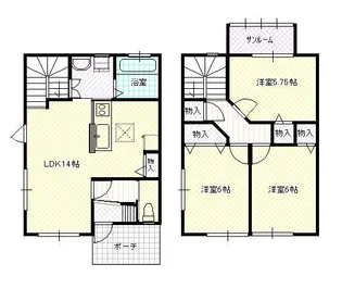 ピサリ北加積の間取り