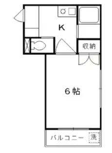 TERU朝霞台【3階】の間取り