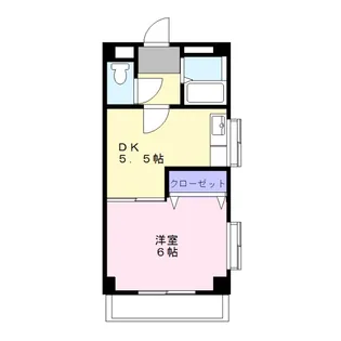 フラッツ加山【3階】の間取り