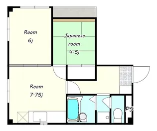 コンフォール大棚屋【3階】の間取り