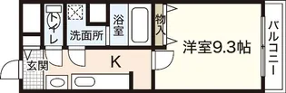 クレアーレヴェント【2階】の間取り