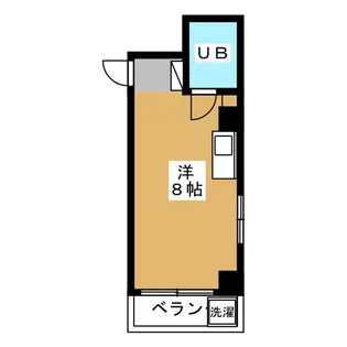 ミドリハイツ【4階】の間取り
