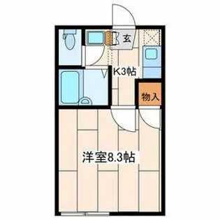 シルエーラ豊永【1階】の間取り