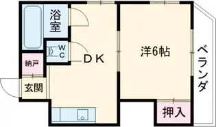 ハイツモリヤ【3階】の間取り