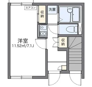 レオネクストスペンド【1階】の間取り
