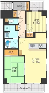 シティコープ立川【9階】の間取り