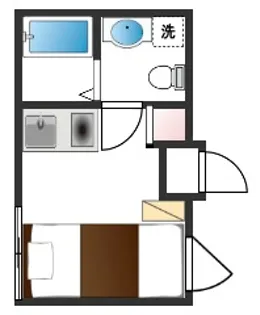 Smart Residence IoTele 初台【2階】の間取り