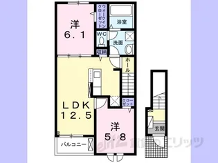 アストライア寄洲【2階】の間取り