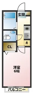 ドゥリームハウス【1階】の間取り