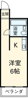 ピュアプレイス【3階】の間取り
