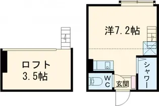 アヴァン中野【2階】の間取り
