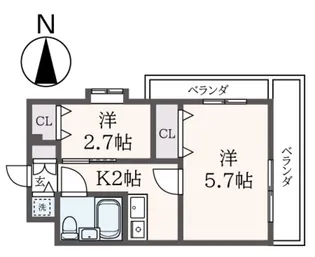 ReDEAL六郷【4階】の間取り