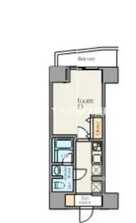 Alivis原木中山【2階】の間取り
