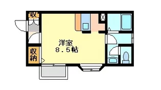 サンクラブ牡丹山【1階】の間取り