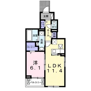 T・U【1階】の間取り