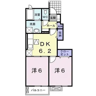 アルバ【1階】の間取り
