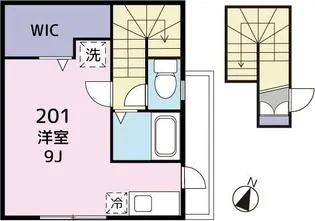 CREA【2階】の間取り