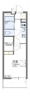 レオパレスサンライツ【2階】の間取り
