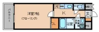 VIDA博多【9階】の間取り