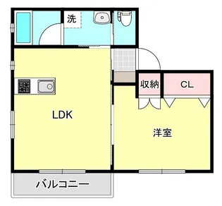ヴァンベールメゾン【1階】の間取り