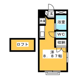 M&YハルタI【1階】の間取り