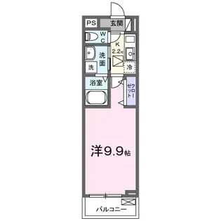 マリンコート【1階】の間取り
