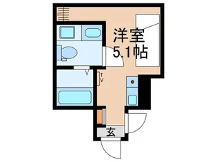 Arrowsal MITA【5階】の間取り