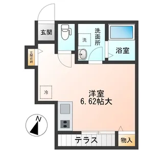 コア中目黒【3階】の間取り