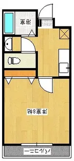 ドルチェ原弐番館【1階】の間取り