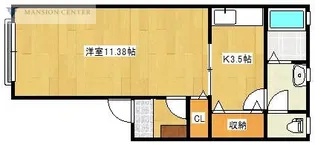 パドテルツ【1階】の間取り