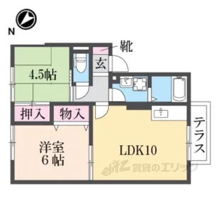 ミューレ【1階】の間取り