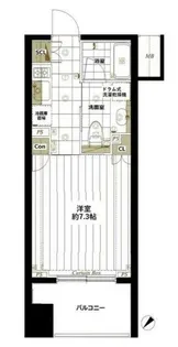 オーベルジュ日本橋【9階】の間取り