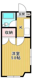 ユキハイム【3階】の間取り