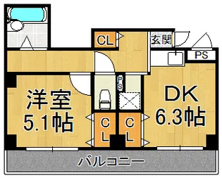 明生ビル【3階】の間取り