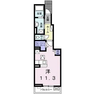 フランボワーズ II【1階】の間取り