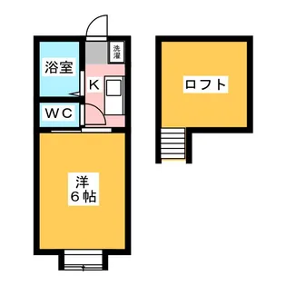 アーバンテラス狐ヶ崎【2階】の間取り