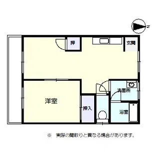 辰巳ハイツ【1階】の間取り