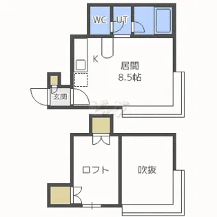 フォーサイト澄川【1階】の間取り