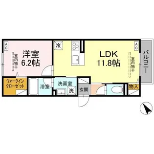 D-Luminare B【2階】の間取り