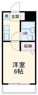 ジュネパレス浦安第一【3階】の間取り