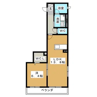 ベレオH&S【3階】の間取り