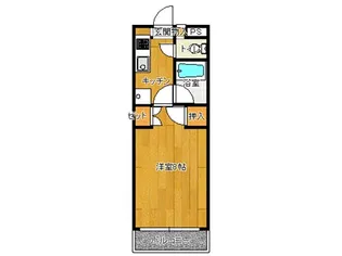 シャルマンコーポ桐【3階】の間取り