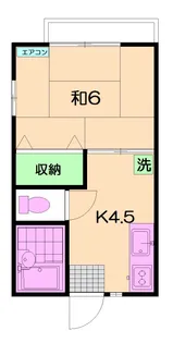 エクセル井草【2階】の間取り