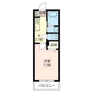 Elton House【2階】の間取り