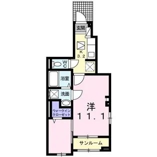 I・VILLAGE大手町C【1階】の間取り