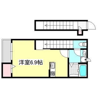 メゾン ド エス【2階】の間取り