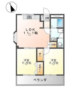 ディアグレイス・50【3階】の間取り